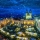 Calendar cu imagini Europe by Night, 31.5 x 48 cm, 12 file, 2026